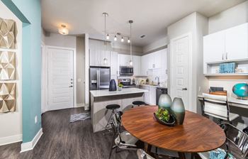 built in shelves at Inwood Apartments in Dallas, TX